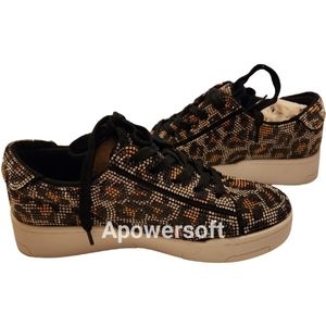 Jessica Simpson Leopard Print Gemstone Silesta Sneaker